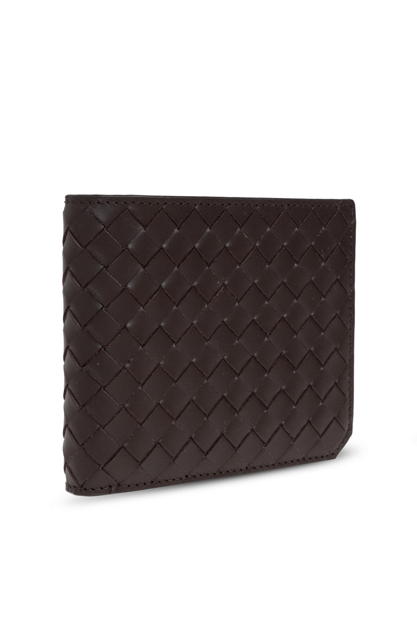 Bottega Veneta 財布 Authentic Bottega Veneta Black/Blue Intrecciato Leather Money Clip